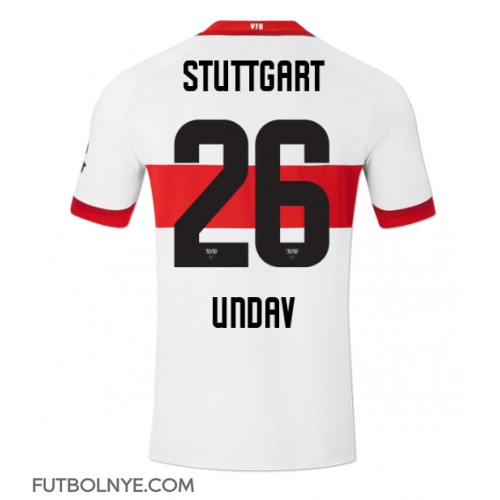 Camiseta Stuttgart Deniz Undav #26 Primera Equipación 2024-25 manga corta